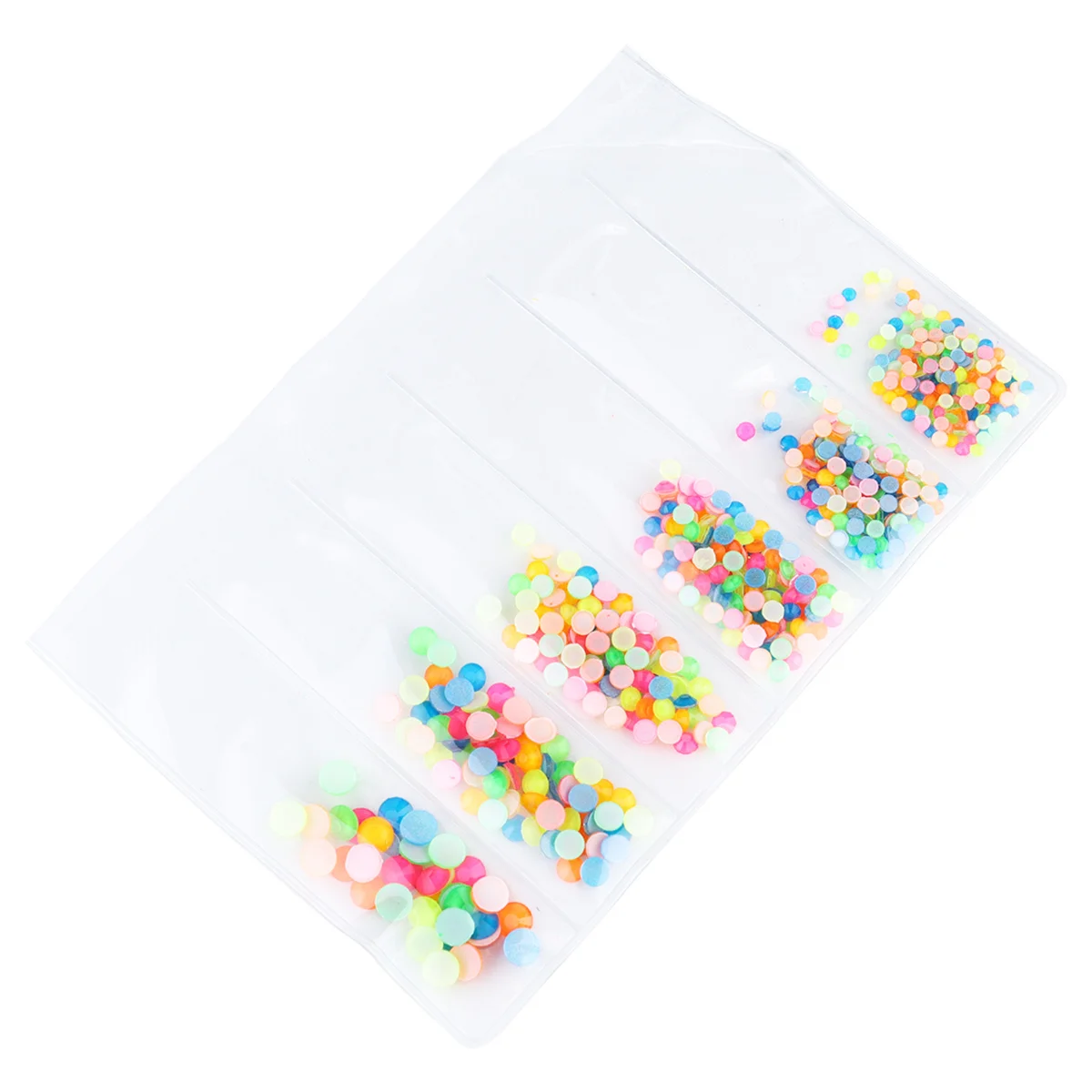 850Pcs Glow in Dark Manicure Rhinestone Beads Mixed Colors Nail Art Decoration 6 Compartments Nail Diamond 
850Pcs Glow in Dark Manicure Rhinestone Beads Mixed Colors Nail Art Decoration 6 Compartments Nail Diamond