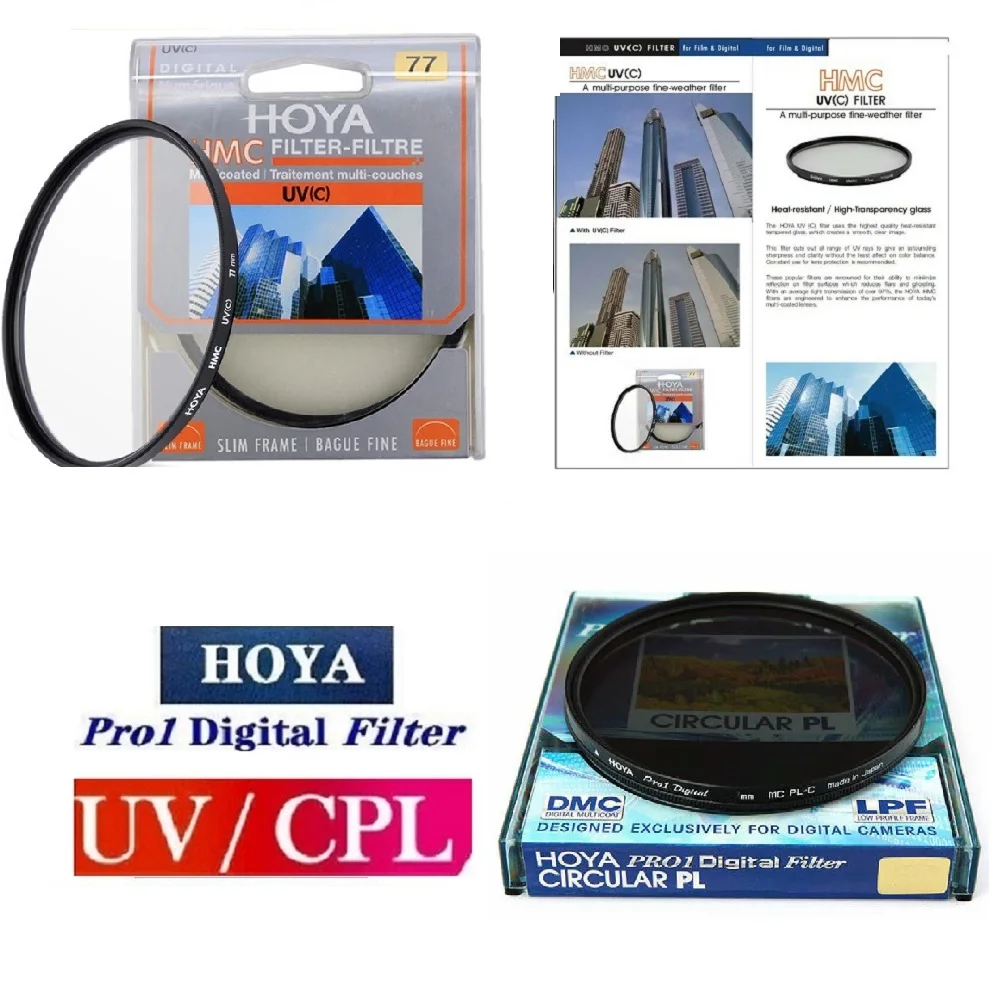 Hoya HMC UV(c)/CPL Polarizing Filter PRO1 Digital 37_43_46_49_52_55_58_62_67_72_77_82mm Coated Anti-Glare and Blue Light Filters
Hoya HMC UV(c)/CPL Polarizing Filter PRO1 Digital 37_43_46_49_52_55_58_62_67_72_77_82mm Coated Anti-Glare and Blue Light Filters