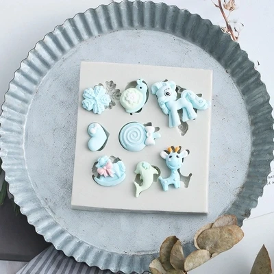 Cartoon Pony Horse Fondant Cake Mold Mold Silicones Fondant Mould Cake Decorating Tools Chocolate Resin Candy Floret Flowers
Cartoon Pony Horse Fondant Cake Mold Mold Silicones Fondant Mould Cake Decorating Tools Chocolate Resin Candy Floret Flowers
