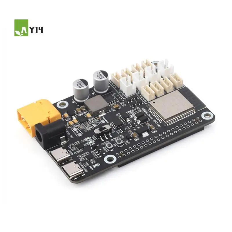AY14-Wifi беспроводной драйвер двигателя ESP32 DDSM HAT для серводвигателей с прямым приводом для Raspberry Pi
AY14-Wifi беспроводной драйвер двигателя ESP32 DDSM HAT для серводвигателей с прямым приводом для Raspberry Pi