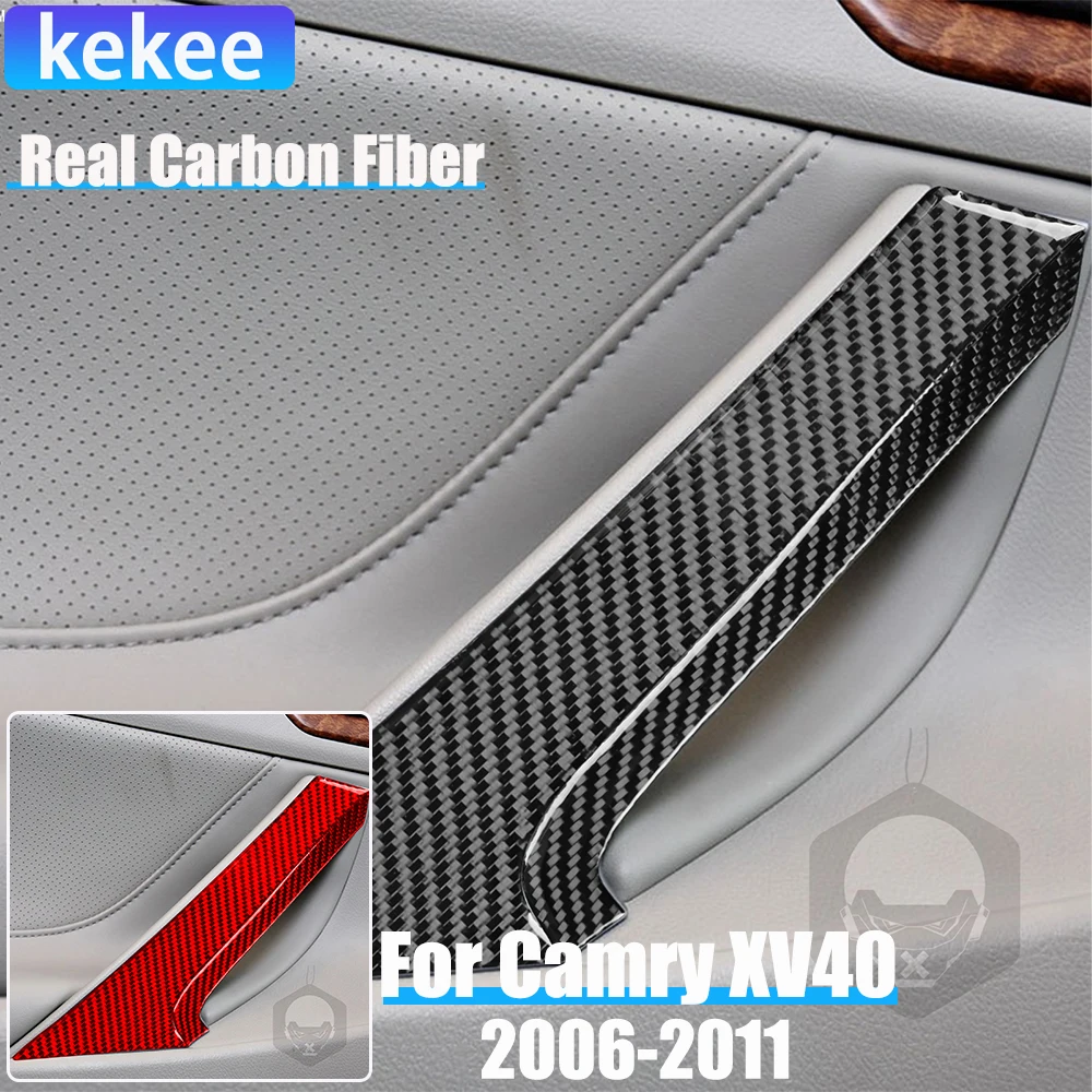 Real Carbon Fiber Car Accessories Door Handle Cover Soft Sticker For Toyota Camry 6th Gen XV40 2006 2007 2008 2009 2010 2011
Real Carbon Fiber Car Accessories Door Handle Cover Soft Sticker For Toyota Camry 6th Gen XV40 2006 2007 2008 2009 2010 2011