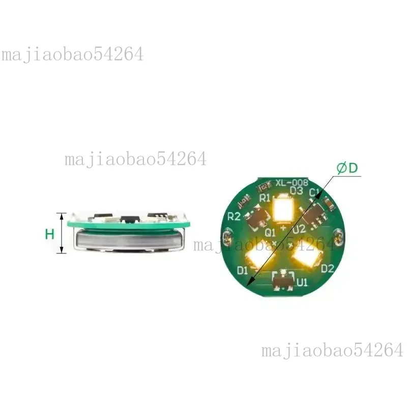 Tuozhu 3D printing LED lamp standard part -- Y-shaped LED magnetically controlled lamp
Tuozhu 3D printing LED lamp standard part -- Y-shaped LED magnetically controlled lamp