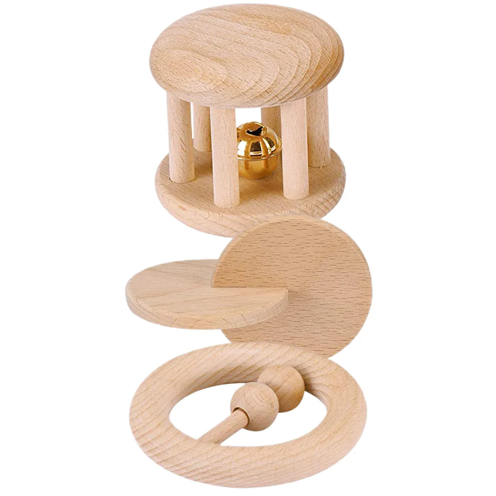 3 Pcs Preschool Toys Baby Teething Wooden Toddles Grabbing for Toddler Molar Chewing
3 Pcs Preschool Toys Baby Teething Wooden Toddles Grabbing for Toddler Molar Chewing