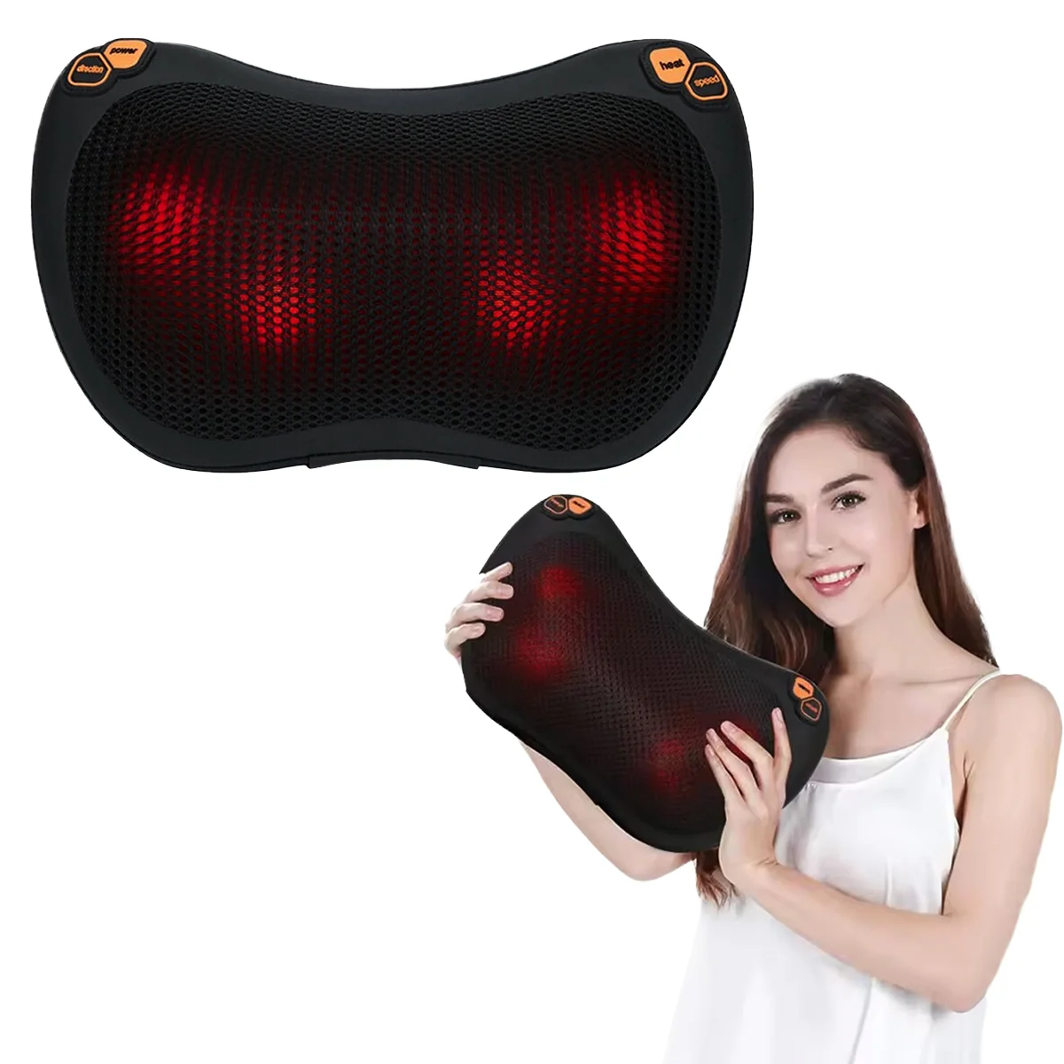 Smart Library 2025 Smart Electric Shiatsu Full Body Deep Tissue Massager With Adjustable Kneading Pillow Seat Cushion For Back S
Smart Library 2025 Smart Electric Shiatsu Full Body Deep Tissue Massager With Adjustable Kneading Pillow Seat Cushion For Back S