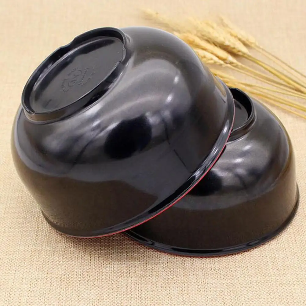 2 Pcs Imitation Porcelain Rice Bowl Home Tableware Asian Soup Bowls Japanese Red Black Restaurant Chinese Noodle
2 Pcs Imitation Porcelain Rice Bowl Home Tableware Asian Soup Bowls Japanese Red Black Restaurant Chinese Noodle