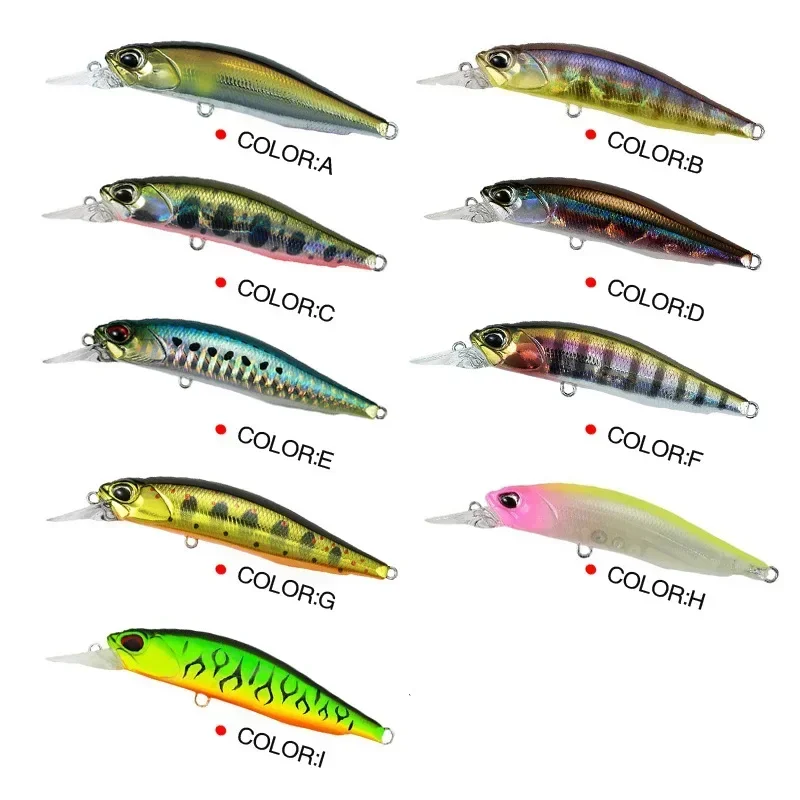 1PCS Suspending Minnow Fishing Lure 63MM/5G Wobblers Artificial Japanese Professional Hard Bait Winter Deep Sea Fishing Tackle
1PCS Suspending Minnow Fishing Lure 63MM/5G Wobblers Artificial Japanese Professional Hard Bait Winter Deep Sea Fishing Tackle