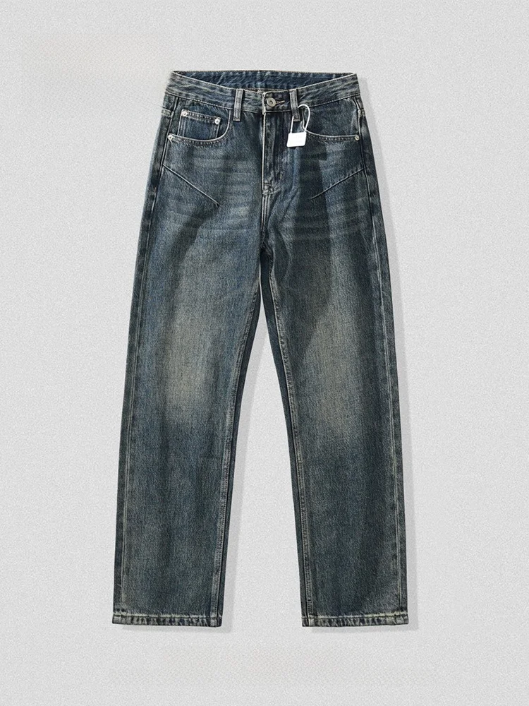 Мужские джинсы прямого кроя, повседневные, винтажные, свободного кроя, универсальные, с широкими штанинами, стройнящие, весна-осень, новые, длинные брюки, дышащие
Мужские джинсы прямого кроя, повседневные, винтажные, свободного кроя, универсальные, с широкими штанинами, стройнящие, весна-осень, новые, длинные брюки, дышащие