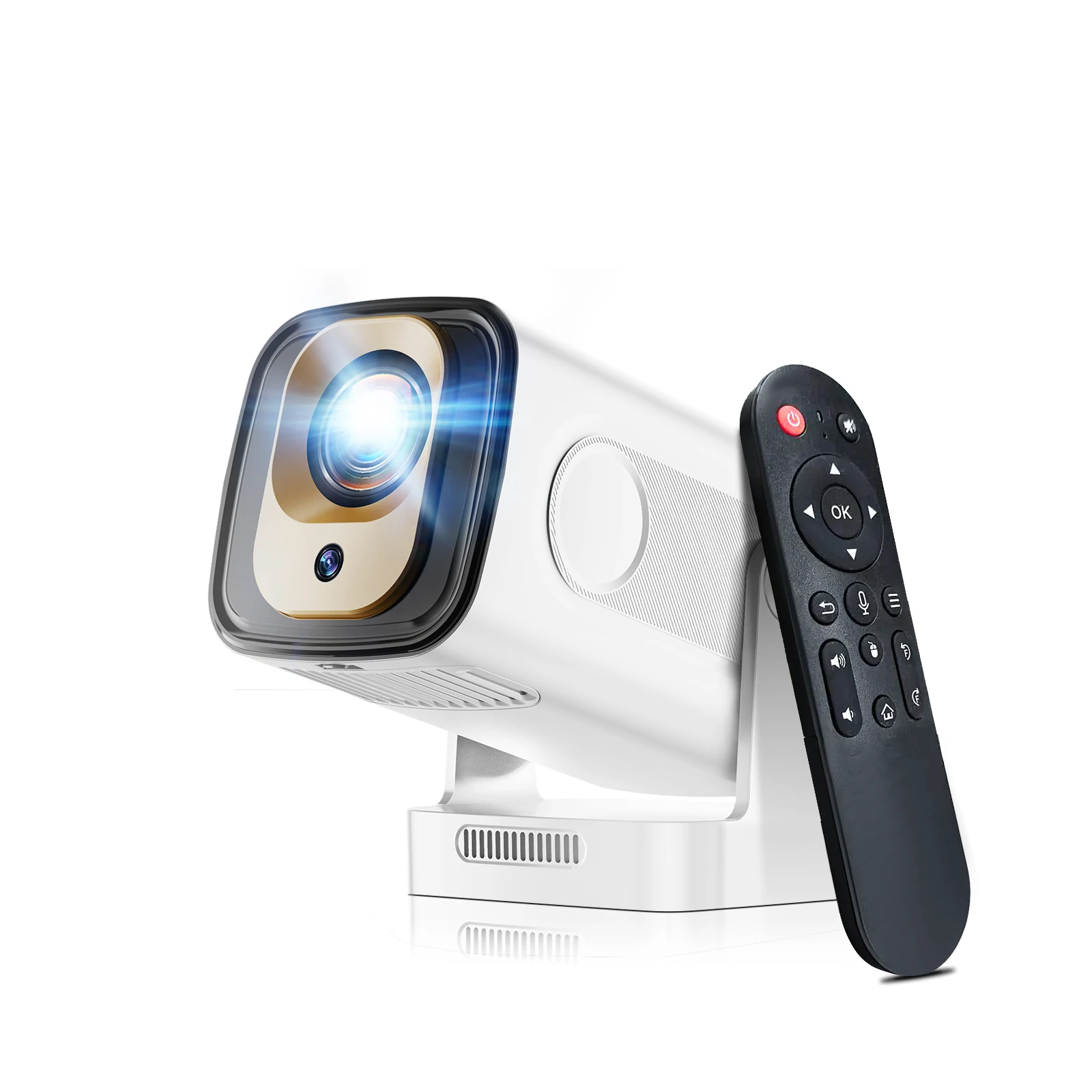 Mini Projector 4K Native HD 1080P Wifi6 Cinema Portable Projetor Built-in APP & Android System suitable for Home/Outdoor/Office
Mini Projector 4K Native HD 1080P Wifi6 Cinema Portable Projetor Built-in APP & Android System suitable for Home/Outdoor/Office