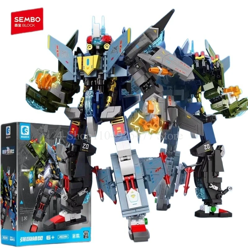 Senbao Strong Country Mighty Wind Series Steel Mech SB202243 Hurricane Warrior Assembled Building Blocks Children's Toy Ornament
Senbao Strong Country Mighty Wind Series Steel Mech SB202243 Hurricane Warrior Assembled Building Blocks Children's Toy Ornament