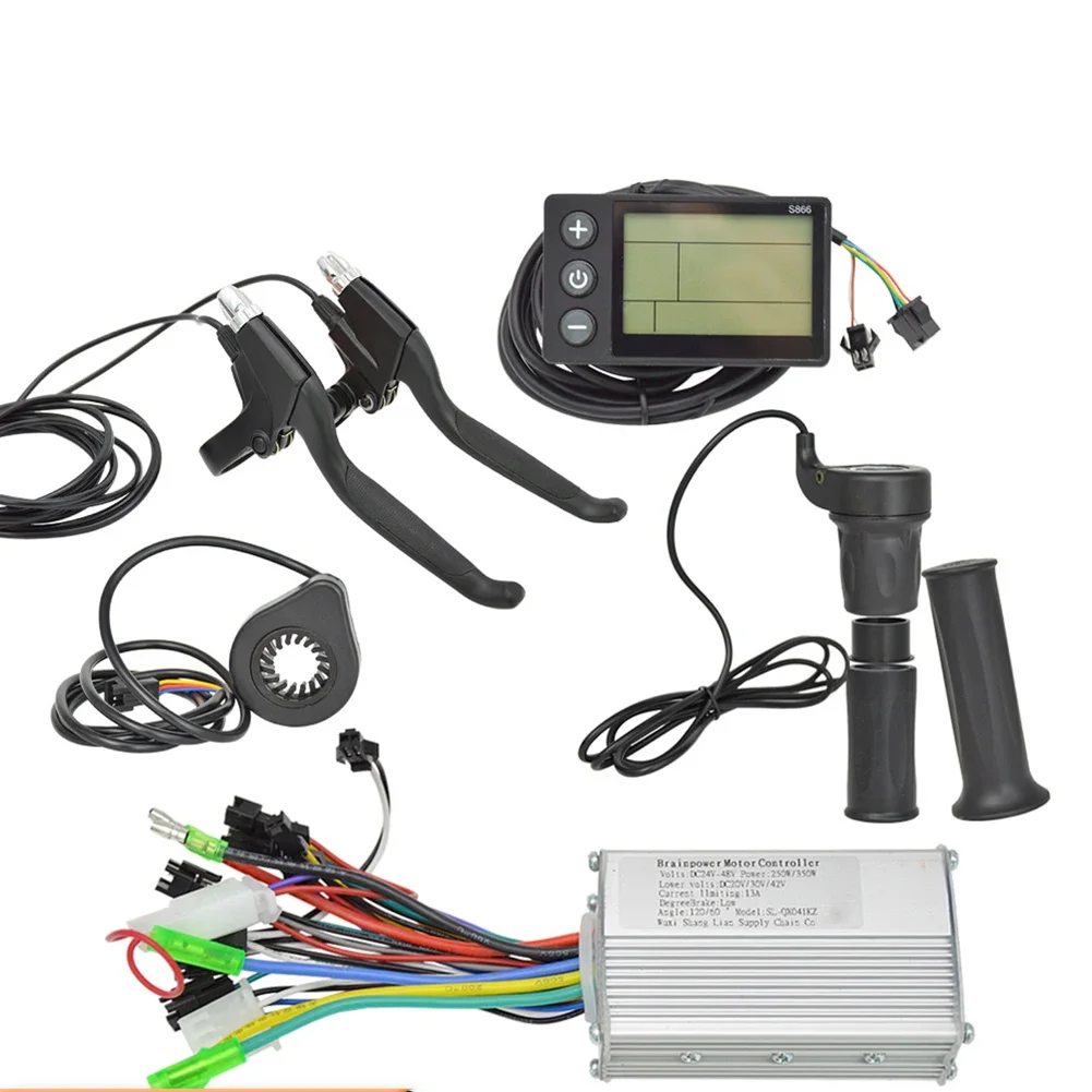 Electric Bicycle Controller Brake Display Set Rotary Brake Lever 12 Magnetic Assist Speed Control Cycling Conversion Kits
Electric Bicycle Controller Brake Display Set Rotary Brake Lever 12 Magnetic Assist Speed Control Cycling Conversion Kits