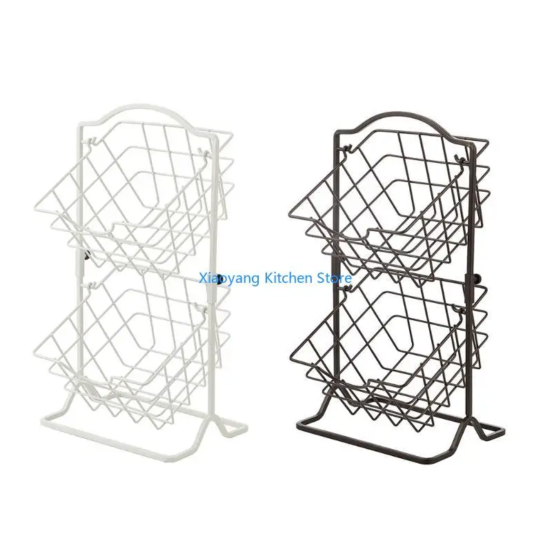 69HC Kitchen Vegetable Storage Rack 2 Tier Fruit Basket Stand Fruit Bowl Storage Tray
69HC Kitchen Vegetable Storage Rack 2 Tier Fruit Basket Stand Fruit Bowl Storage Tray
