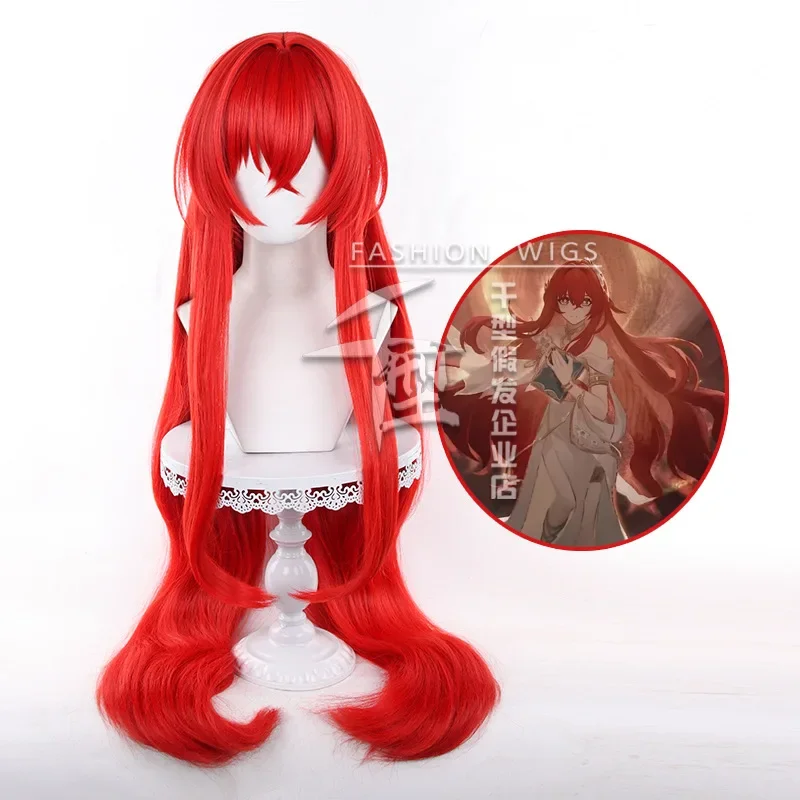 Game Honkai Star Rail Tribios Cosplay Wig Red Long Hair Tribbie Amphoreus Halloween Party for Women Carnival Gifts Props
Game Honkai Star Rail Tribios Cosplay Wig Red Long Hair Tribbie Amphoreus Halloween Party for Women Carnival Gifts Props
