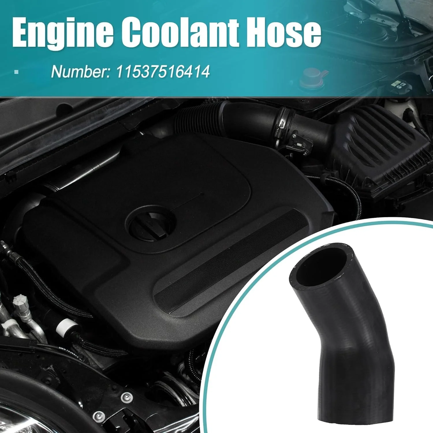 water pipe Engine Coolant Hose Fit for BMW E82 E90 E91 E92 E93 125i 328i 530i OE#A11537516414 Rubber Black
water pipe Engine Coolant Hose Fit for BMW E82 E90 E91 E92 E93 125i 328i 530i OE#A11537516414 Rubber Black