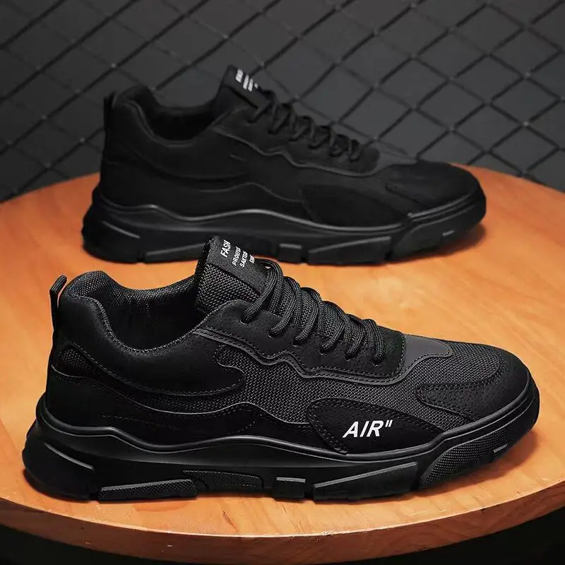Fashionable Casual Dad Shoes for Men Breathable Running Outdoor Sports Sneakers Low Top round Toe EVA Shoe Pad Wear Resistant
Fashionable Casual Dad Shoes for Men Breathable Running Outdoor Sports Sneakers Low Top round Toe EVA Shoe Pad Wear Resistant