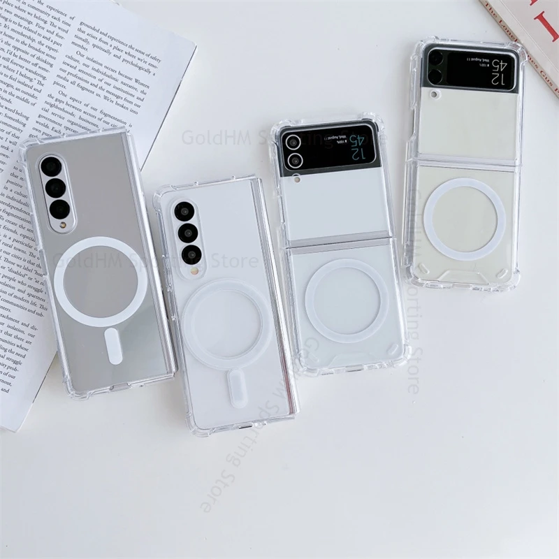 For Magsafe Transparent Magnetic Case For Samsung Z Flip7 5G Wireless Charging Armor Shockproof Case For Galaxy Z Flip 7 6 5 4 3
For Magsafe Transparent Magnetic Case For Samsung Z Flip7 5G Wireless Charging Armor Shockproof Case For Galaxy Z Flip 7 6 5 4 3