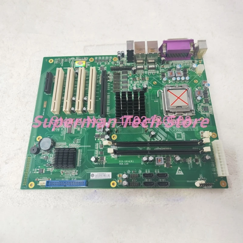 Industrial Computer Motherboard ECO-1814(B) VER: C20
Industrial Computer Motherboard ECO-1814(B) VER: C20
