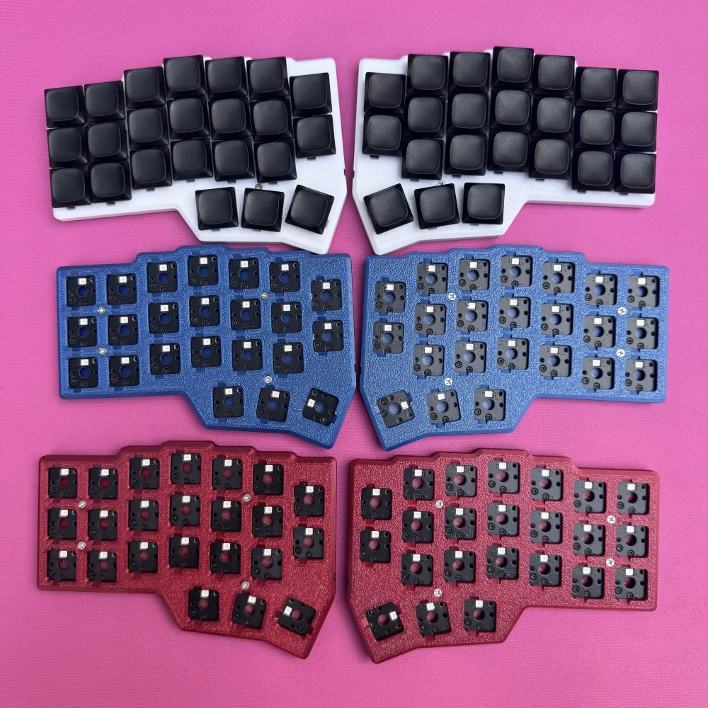 New CorneV4.1 Keyboard Kit Choc Low Profile Choc V1 Spilt Keyboard Custom Wired RGB Vial Horn Keyboard QMK HotSwap Teclado Gamer
New CorneV4.1 Keyboard Kit Choc Low Profile Choc V1 Spilt Keyboard Custom Wired RGB Vial Horn Keyboard QMK HotSwap Teclado Gamer