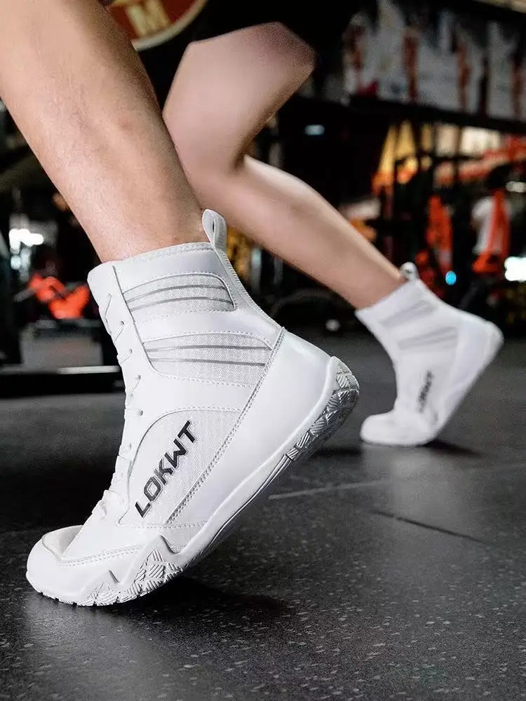 Men's Large Size Boxing Sports Shoes Comfortable Anti-Slip Boxing Training Boots Breathable Wrestling Shoes Combat Sports Shoes
Men's Large Size Boxing Sports Shoes Comfortable Anti-Slip Boxing Training Boots Breathable Wrestling Shoes Combat Sports Shoes