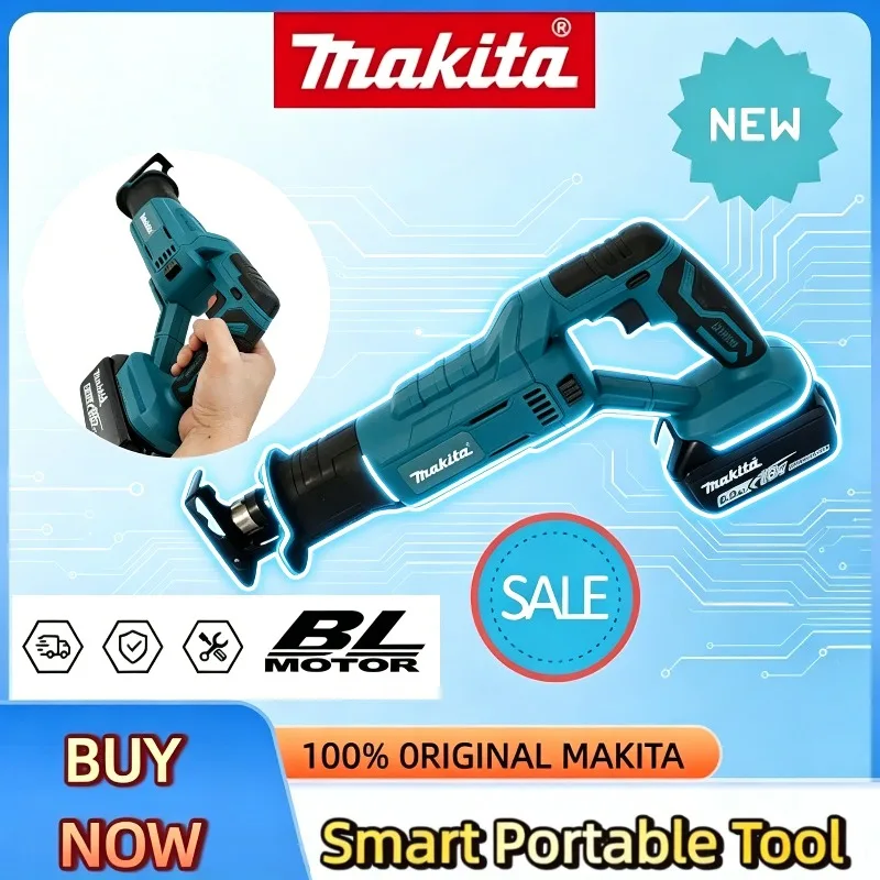 Makita Electric Handheld Saw Small Multifunctional Household Saw Cutting Reciprocating Brushless High-Power Makita18V Battery
Makita Electric Handheld Saw Small Multifunctional Household Saw Cutting Reciprocating Brushless High-Power Makita18V Battery