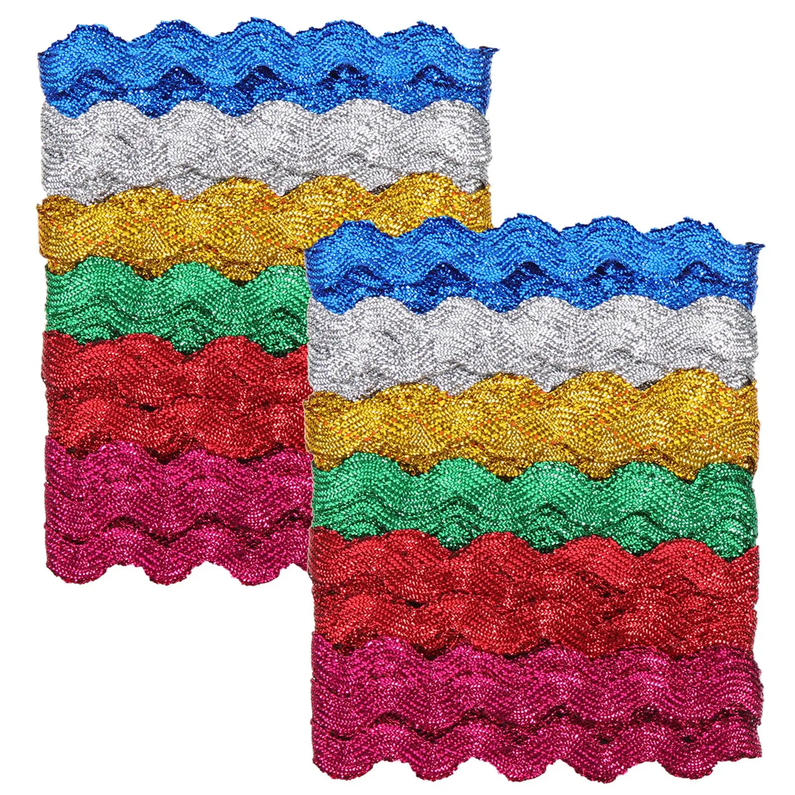 2 PCS Decorative Trim for Sewing Decoration Material Wave Fringe Embroidery Ribbon Wavy Polyester
2 PCS Decorative Trim for Sewing Decoration Material Wave Fringe Embroidery Ribbon Wavy Polyester