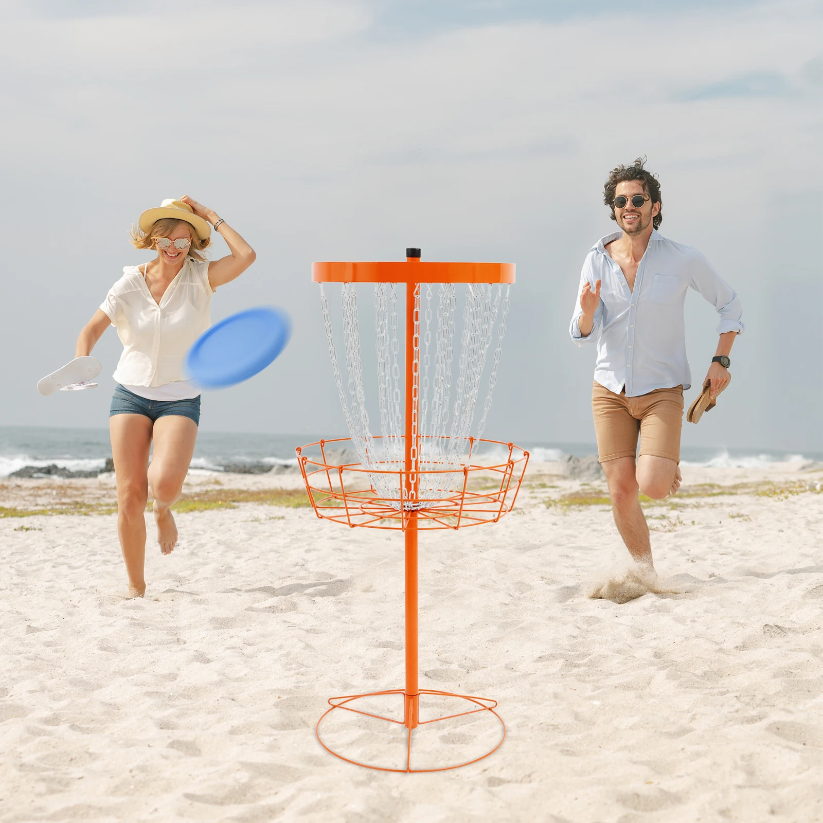 24 Chain Portable Disc Golf Target Disc Golf Training Stand Disc Golf Training Basket Golf Game Frisbee Training Frame
24 Chain Portable Disc Golf Target Disc Golf Training Stand Disc Golf Training Basket Golf Game Frisbee Training Frame