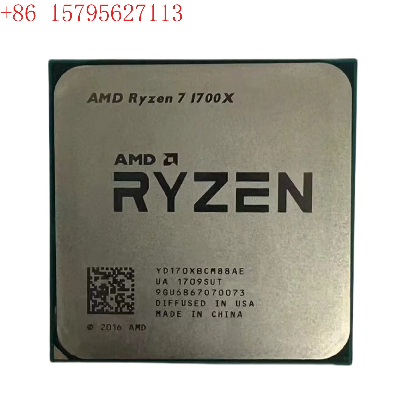 AMD R7 1700X 8 Core 16 Threads, Processor, Computer CPU
AMD R7 1700X 8 Core 16 Threads, Processor, Computer CPU