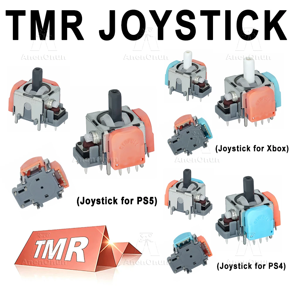 Upgrade TMR Electromagnetic Joystick for PS5/PS4/Xbox Controller High-Precision No Drift Gaming Control Analog Stick Accessories
Upgrade TMR Electromagnetic Joystick for PS5/PS4/Xbox Controller High-Precision No Drift Gaming Control Analog Stick Accessories