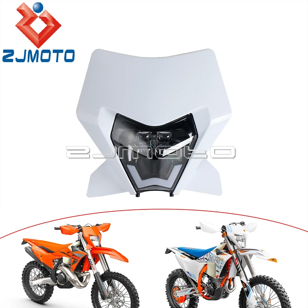 LED Headlight Lamps Dirt Bike Headlamp Motorcycle High Low Beam Daytime Running Light For EXC250 EXC SX XC 250 300 450 2024 2025
LED Headlight Lamps Dirt Bike Headlamp Motorcycle High Low Beam Daytime Running Light For EXC250 EXC SX XC 250 300 450 2024 2025