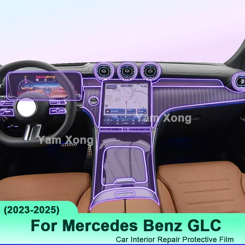 Protective Film For Mercedes Benz GLC 2023-2025 Car Interior Touch Screen Dashboard Control Panel Anti-Scratch Sticker
Protective Film For Mercedes Benz GLC 2023-2025 Car Interior Touch Screen Dashboard Control Panel Anti-Scratch Sticker