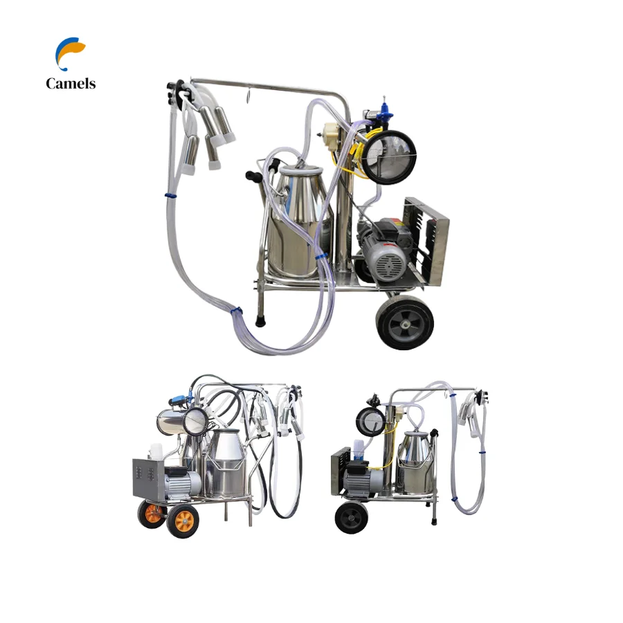 Портативный доильный аппарат для двух коров/дойлка для коров и коз
Портативный доильный аппарат для двух коров/дойлка для коров и коз