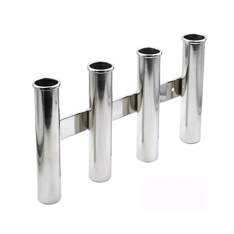 Boat 304 Stainless Steel 4 Link Tubes Vertical Multi-use Fishing Rod Holder Rack Wall-hung Style For Boat Yacht
Boat 304 Stainless Steel 4 Link Tubes Vertical Multi-use Fishing Rod Holder Rack Wall-hung Style For Boat Yacht