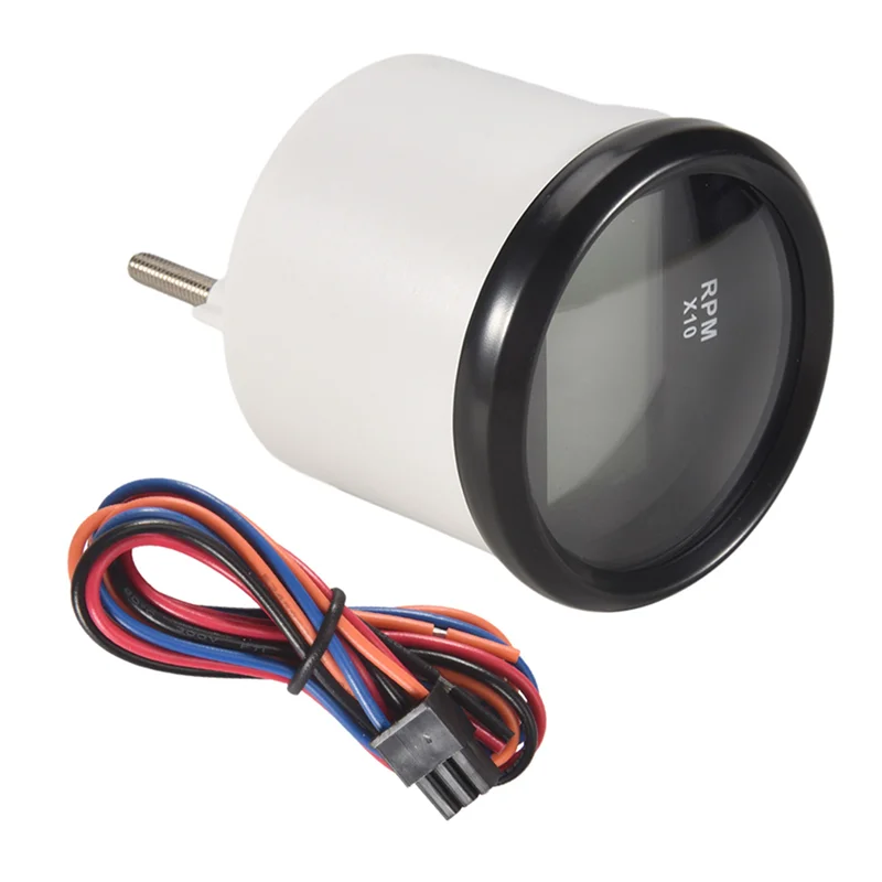 Boat LED Digital Tachometer Engine Hour Meter Marine Outboard RV RPM Meter Gauge
Boat LED Digital Tachometer Engine Hour Meter Marine Outboard RV RPM Meter Gauge