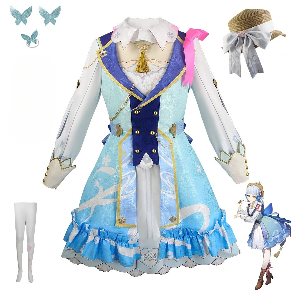 Genshin Impact Cosplay Costumes Kamisato Ayaka Game Kawaii Dress Letter From the Flower Time Clothes Comic Con Role Complete Set
Genshin Impact Cosplay Costumes Kamisato Ayaka Game Kawaii Dress Letter From the Flower Time Clothes Comic Con Role Complete Set