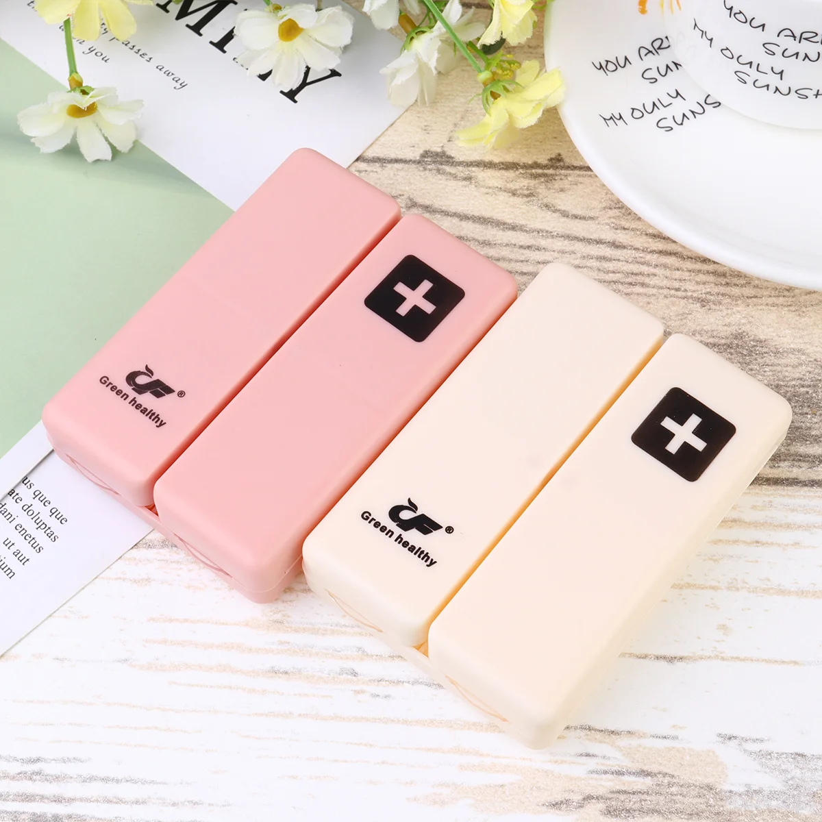 2 PCS Useful Case Storage Container Simple Refillable Portable Medicine Travel Rechargeable
2 PCS Useful Case Storage Container Simple Refillable Portable Medicine Travel Rechargeable