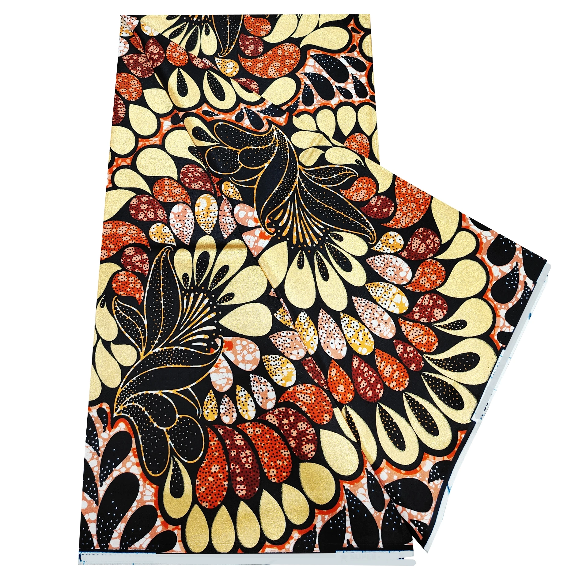100% Cotton African Glitter Golden Wax Fabric 6yards Fashion Print Tissu Wax Fabric Ankara Ghana Pagne Sewing Dress H6-529-1
100% Cotton African Glitter Golden Wax Fabric 6yards Fashion Print Tissu Wax Fabric Ankara Ghana Pagne Sewing Dress H6-529-1