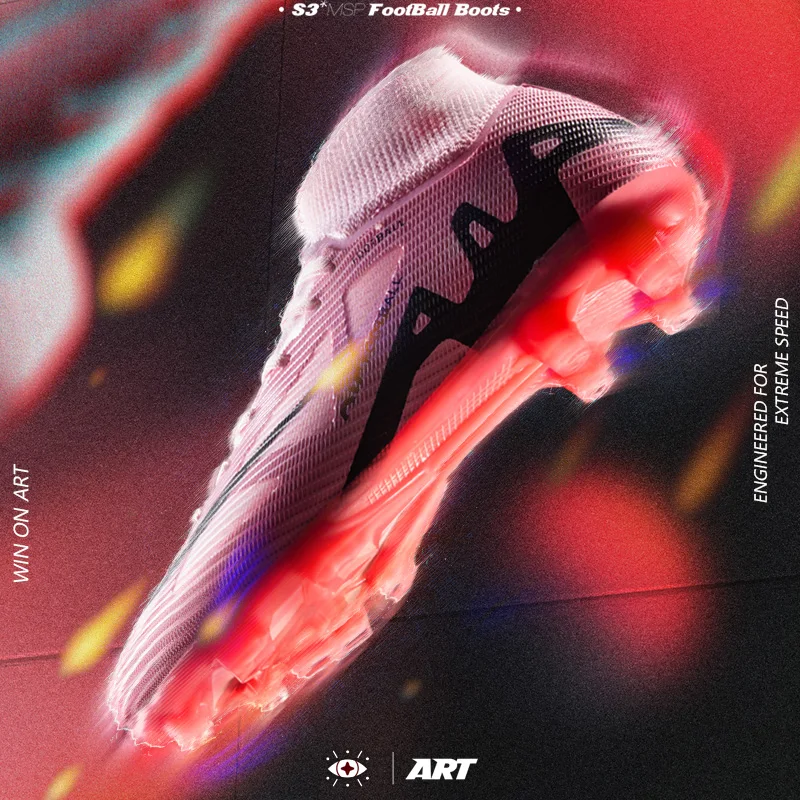 Men Football Boots Cleats Professional Ultralight Sports Soccer Shoes Tenis Outdoor Society Comfortable Women Original Sneakers
Men Football Boots Cleats Professional Ultralight Sports Soccer Shoes Tenis Outdoor Society Comfortable Women Original Sneakers