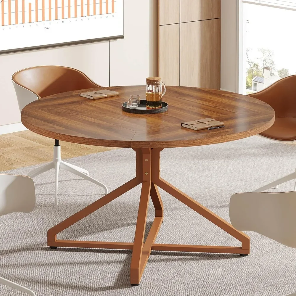 Round Conference Table, Small Meeting Table for 4 People, Circle Seminar Table Reception Negotiation for Office Conference Room
Round Conference Table, Small Meeting Table for 4 People, Circle Seminar Table Reception Negotiation for Office Conference Room