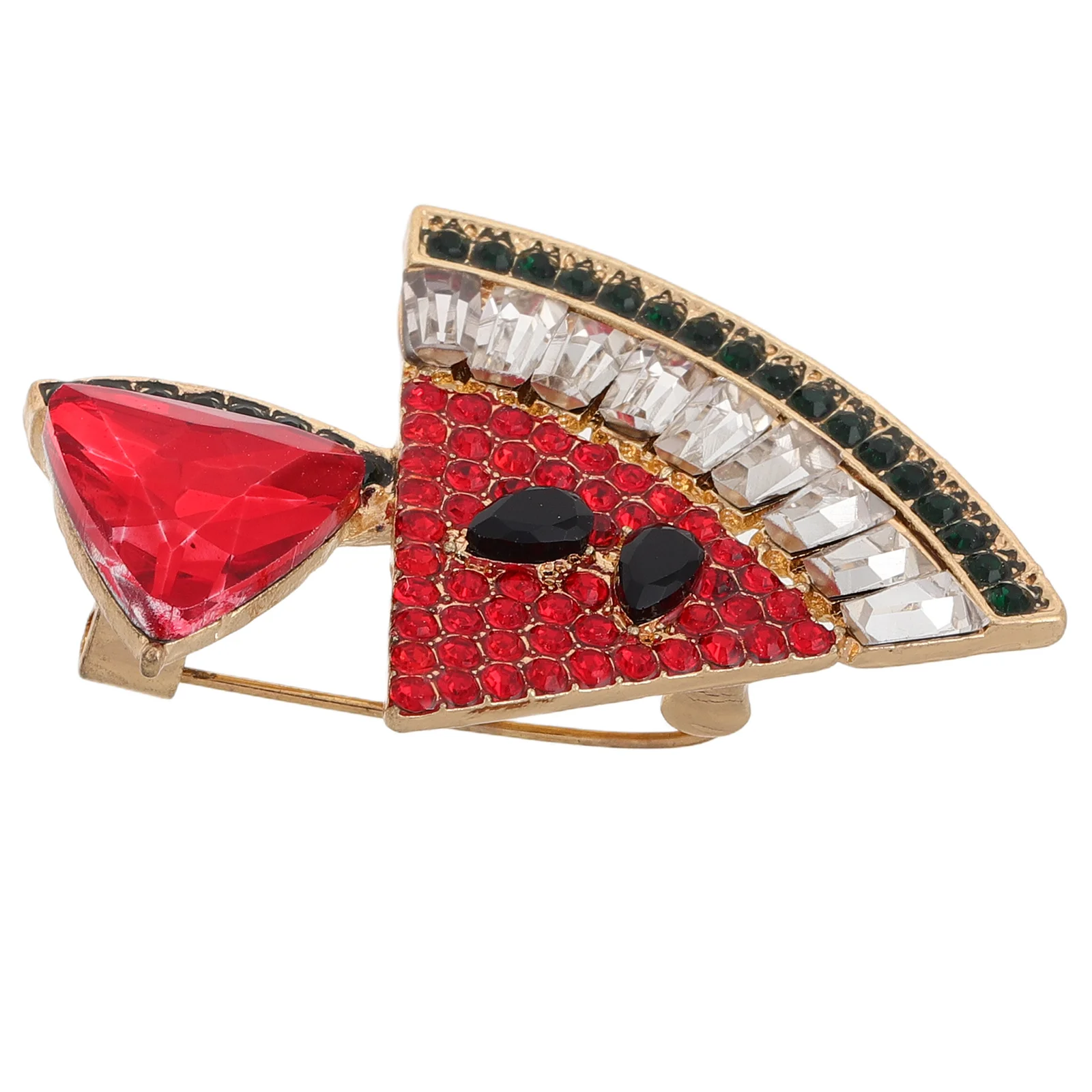 Rhinestone Watermelon Pin Fashionable Design Lightweight Materials Exquisite Craftsmanship Versatile Occasions Men Women
Rhinestone Watermelon Pin Fashionable Design Lightweight Materials Exquisite Craftsmanship Versatile Occasions Men Women