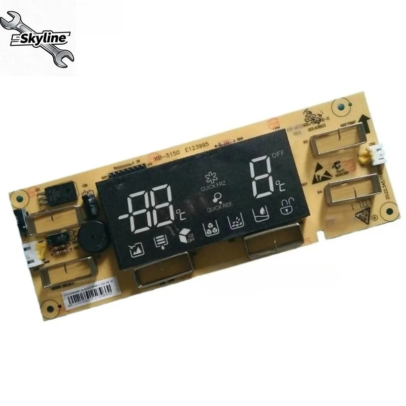 Refrigerator Control Board 17131000000097 Display PCB CE-BCD505/508WE-S KB-5150 Fridge Motherboard Freezer Part
Refrigerator Control Board 17131000000097 Display PCB CE-BCD505/508WE-S KB-5150 Fridge Motherboard Freezer Part