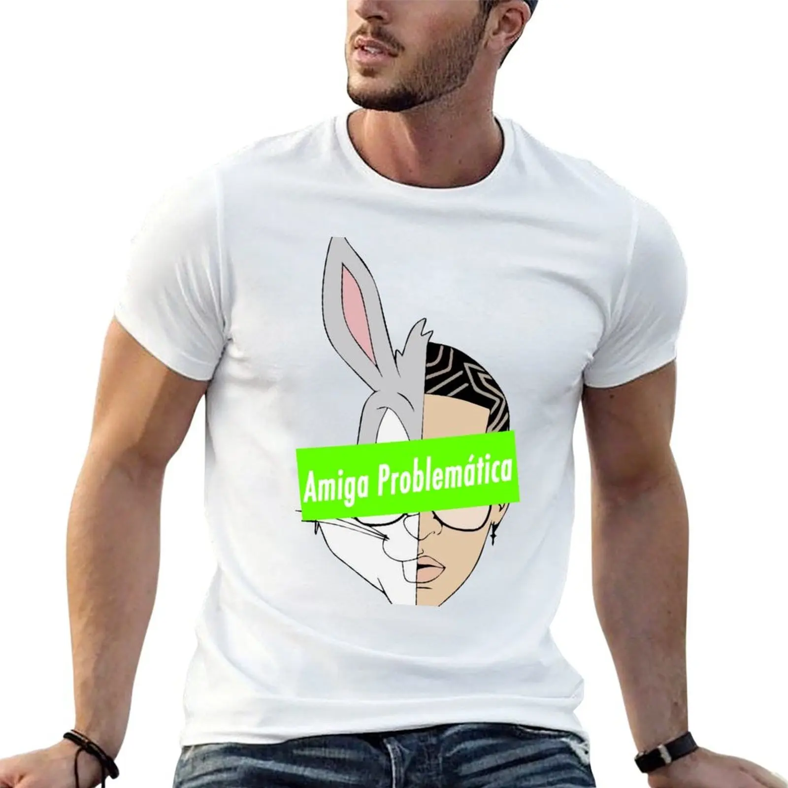 Amiga Problematica Bad Bunny yo perreo sola yhlqmdlg red box logo fan art mask, poster, tapestry, canvas tribute T-Shirt 
Amiga Problematica Bad Bunny yo perreo sola yhlqmdlg red box logo fan art mask, poster, tapestry, canvas tribute T-Shirt