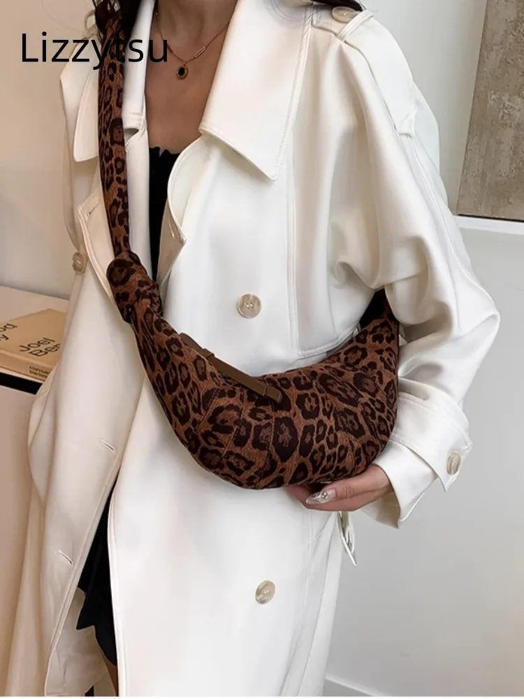 Lizzytsu Fashion Korean Vintage Hobos Shoulder Bag Women Luxury Leopard Print Crossbody Bags Easymatch Daily Casual Handbags
Lizzytsu Fashion Korean Vintage Hobos Shoulder Bag Women Luxury Leopard Print Crossbody Bags Easymatch Daily Casual Handbags