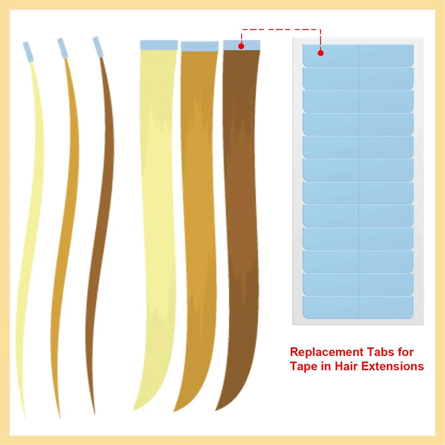 ХОРОШО-180 шт. Лента для наращивания волос, двухсторонние удлинительные ленты для замены, 4 х 0,8 см
ХОРОШО-180 шт. Лента для наращивания волос, двухсторонние удлинительные ленты для замены, 4 х 0,8 см