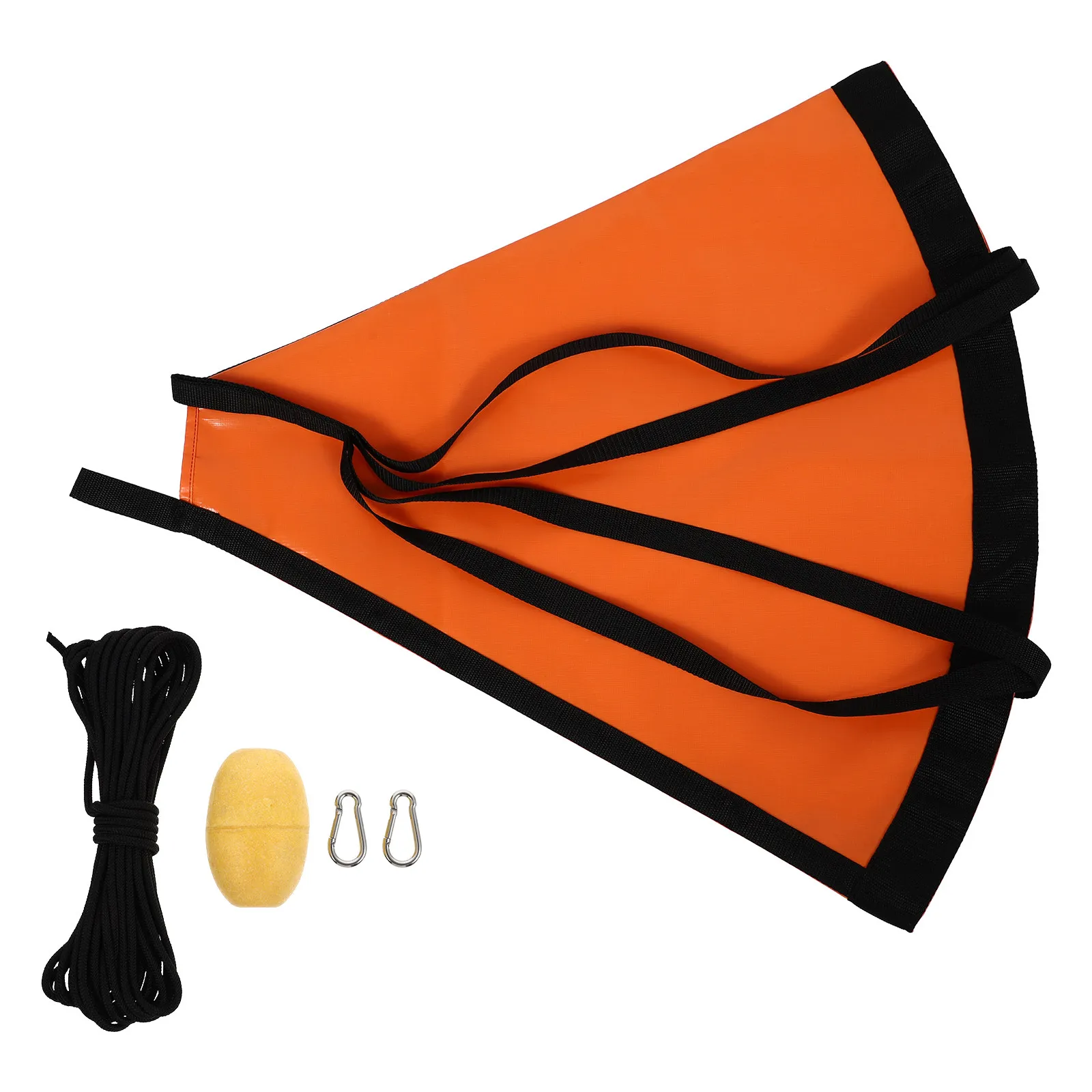 1Set PVC Traction Anchor Heavy-Duty Floating Sock Sea Anchor Drogue Tow Rope Line Buoy Ball for Boat Kayak Stabilizer
1Set PVC Traction Anchor Heavy-Duty Floating Sock Sea Anchor Drogue Tow Rope Line Buoy Ball for Boat Kayak Stabilizer