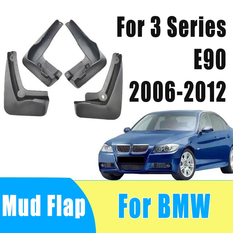 4pcs Auto Tire Mudguard Waterproof Prevent Mud Splashing Car Mud Flap Fender Trim Accessories For BMW 3 Series E90 2006-2012
4pcs Auto Tire Mudguard Waterproof Prevent Mud Splashing Car Mud Flap Fender Trim Accessories For BMW 3 Series E90 2006-2012