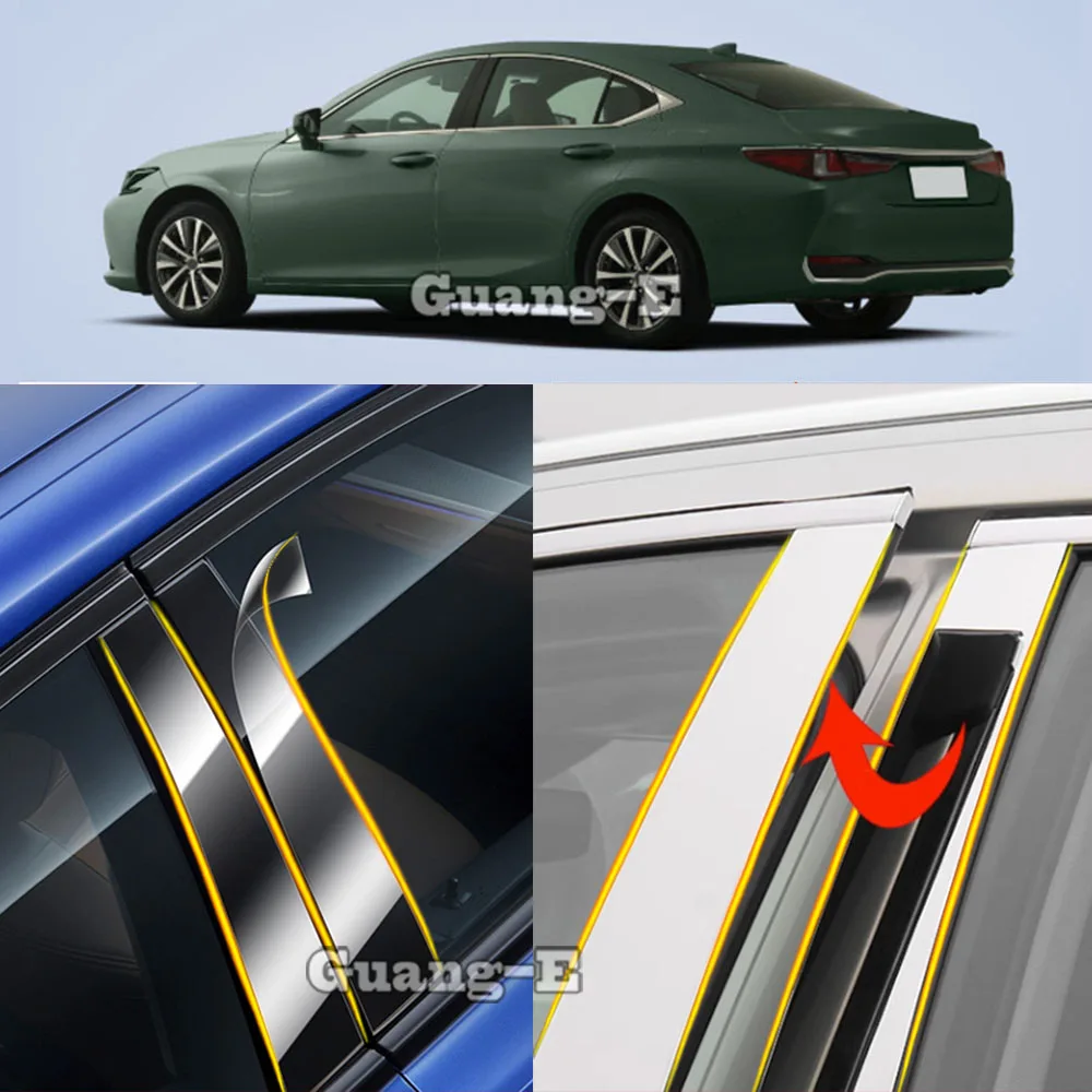 Car TPU/Glossy Mirror Pillar Post Cover For Lexus ES ES200 ES250 ES300 ES350 2018 2019 2020 2021-2023 Door Trim Window Sticker
Car TPU/Glossy Mirror Pillar Post Cover For Lexus ES ES200 ES250 ES300 ES350 2018 2019 2020 2021-2023 Door Trim Window Sticker