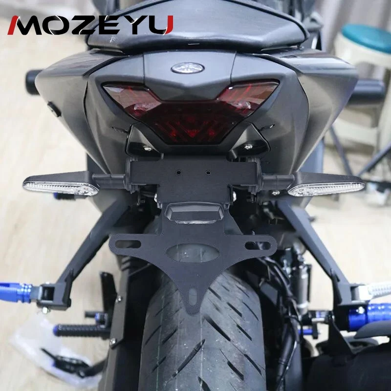For YAMAHA MT-03 YZF R3 2015-2025 2024 Motorcycle License Plate Holder Fender Eliminator Tail Tidy Bracket MT03 YZF-R3 MT-25 R25
For YAMAHA MT-03 YZF R3 2015-2025 2024 Motorcycle License Plate Holder Fender Eliminator Tail Tidy Bracket MT03 YZF-R3 MT-25 R25