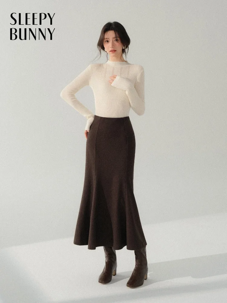 Vintage Elastic Waist Mermaid Midi Skirt Women Lady Soft Slim Fishtail Skirt Chic Casual Spring Daily Outfit Elegant Style Wear
Vintage Elastic Waist Mermaid Midi Skirt Women Lady Soft Slim Fishtail Skirt Chic Casual Spring Daily Outfit Elegant Style Wear