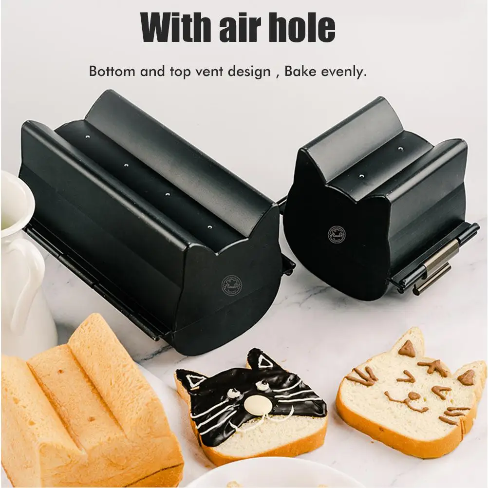 Baking Tool Bread Mold Bread Loaf Pan Non Stick Bread Mold Cute Cat Shaped Bread Mold Baking Tool for DIY Cakes Biscuits
Baking Tool Bread Mold Bread Loaf Pan Non Stick Bread Mold Cute Cat Shaped Bread Mold Baking Tool for DIY Cakes Biscuits