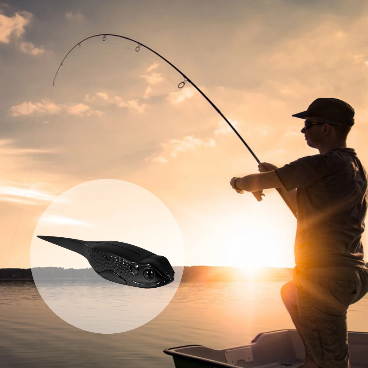6pcs Tadpole Soft Bait Durable Simulation Fishing Lures Black Color Reusable PVC Material Lightweight Storage
6pcs Tadpole Soft Bait Durable Simulation Fishing Lures Black Color Reusable PVC Material Lightweight Storage