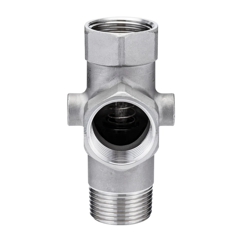 Liquid Pipeline 5 Way Check Valve Anti-Backflow OEM ODM Pump Use SUS316 1"
Liquid Pipeline 5 Way Check Valve Anti-Backflow OEM ODM Pump Use SUS316 1"